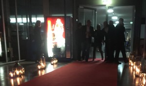 EIne geladene Begegnung: Der rote Teppich der für die geladene Begegnung der Nixdorf Events GmbH verantwortlich war ;-)